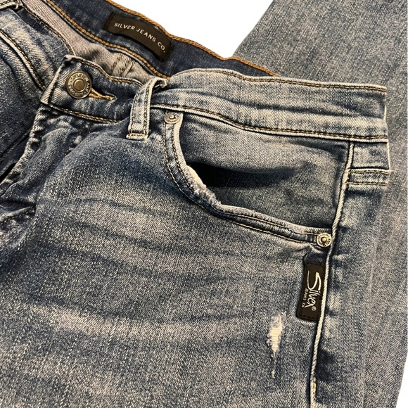 Silver Jeans Calley Crop Jeans - Picture 5 of 10